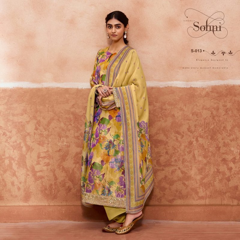 Lashkara By Kimora Sohni Kanjivaram Weaving Salwar Suits